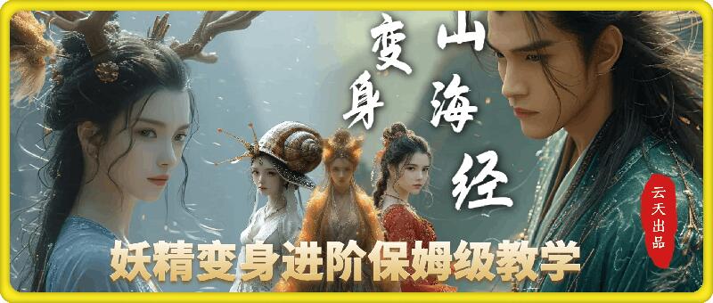 云天AI山海经变身视频教程，妖精变身进阶保姆级教学-财创网